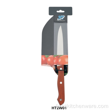 چاقوی ابزار با دسته چوبی
